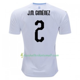 Günstige Fußballtrikots Uruguay J.M. Gimenez 2 WM 2018 Auswärts-trikot kaufen